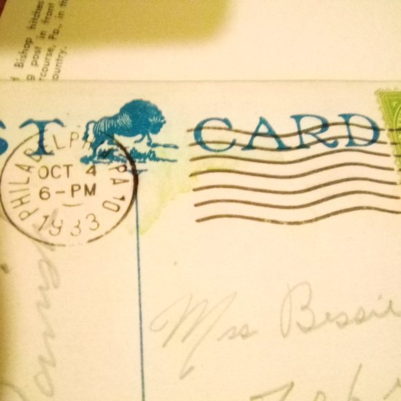 1930-50s Vintage Pennsylvania Theme Post Cards Amish Philadelphia Linen - Picture 7 of 8